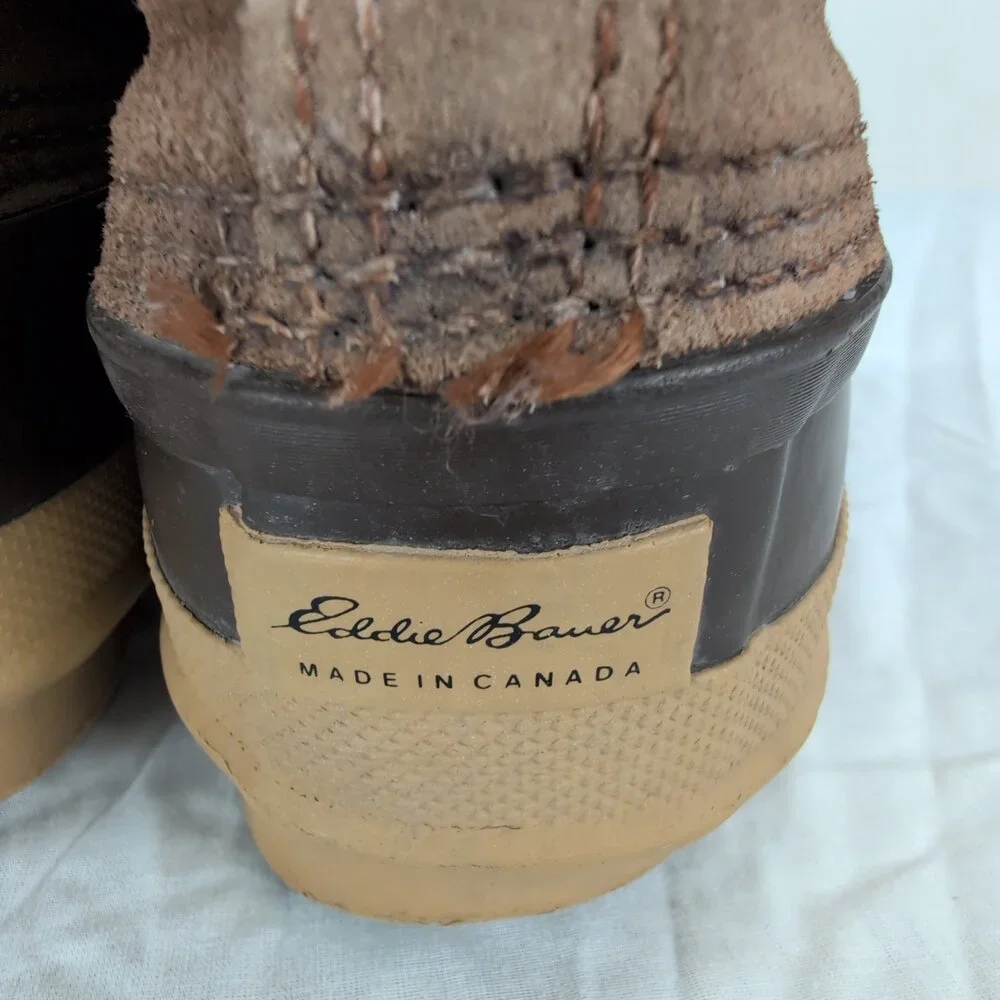 Eddie‎ Bauer Women's Duck Lace-Up Winter Boots Size 8